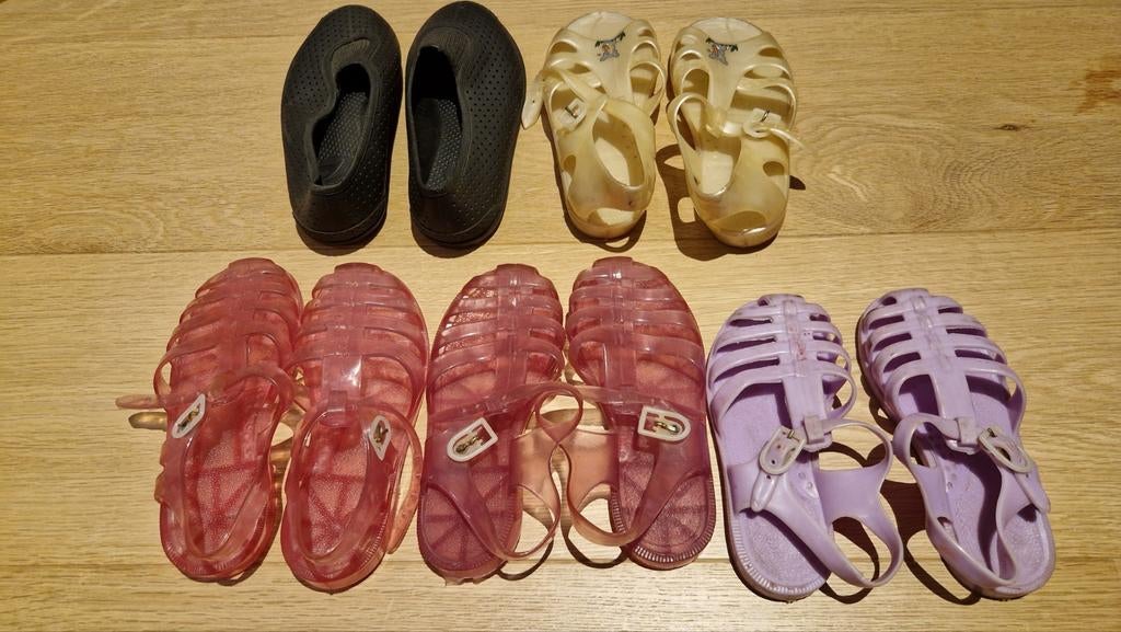 Lot de 5 paires de sandales d'eau pour enfants, Enlèvement, Garçon ou Fille