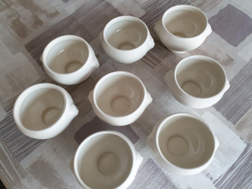 8 bols de soupe tête de lion, Ophalen, Nieuw, Porselein, Overige typen