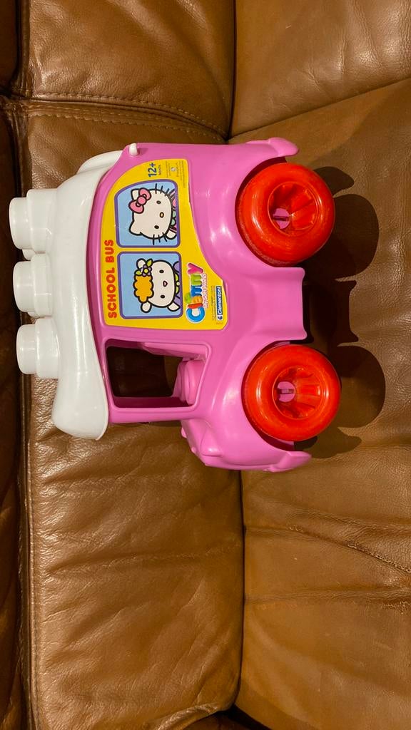Hello kitty clementoni schoolbus. Leeg. (Info vr mijz nr10), Ophalen, Gebruikt