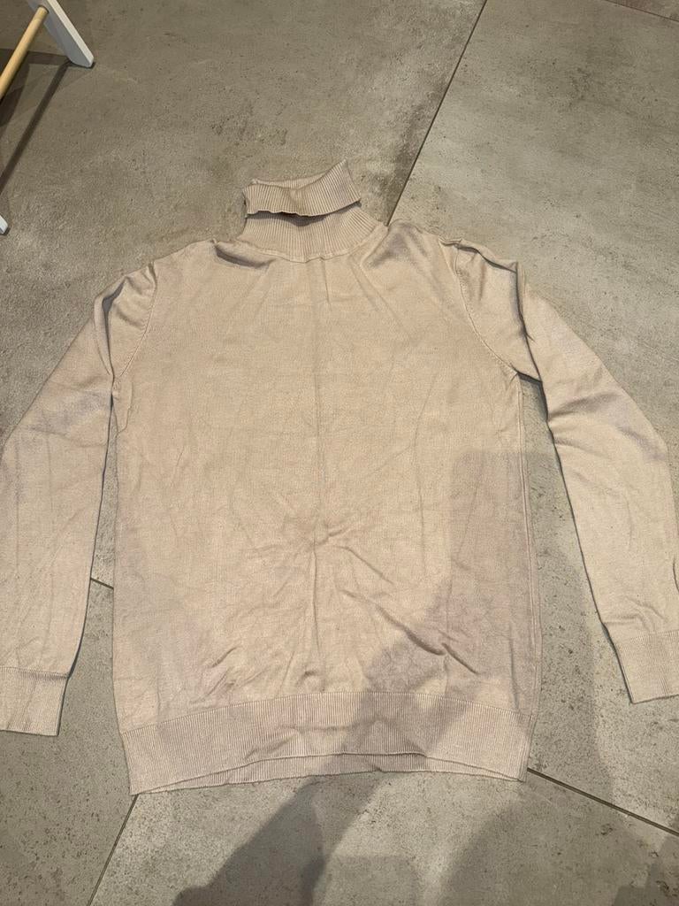 Pull col roulé Hangar86 beige, Enlèvement ou Envoi, Comme neuf, Beige