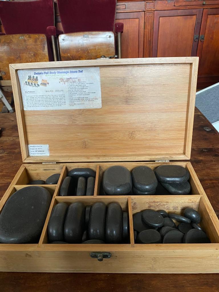 hotstone massage, Ophalen, Zo goed als nieuw, Hotstone