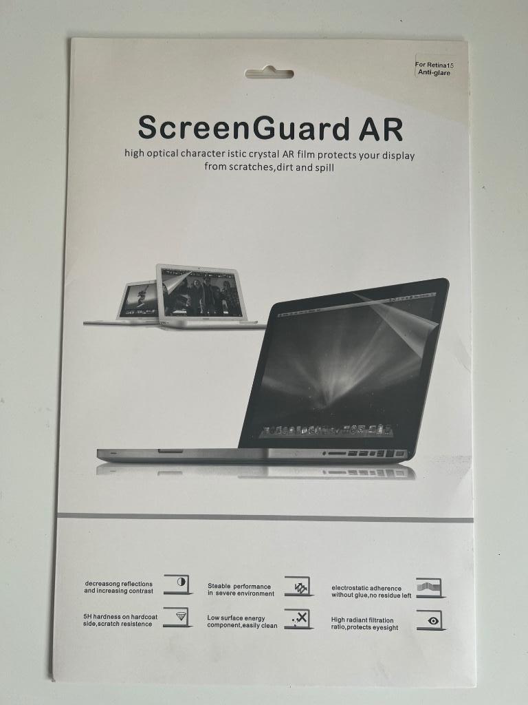 Screenprotector 15 inch, Computers en Software, Apple Macbooks, Verzenden, Nieuw, 15 inch, Overige modellen