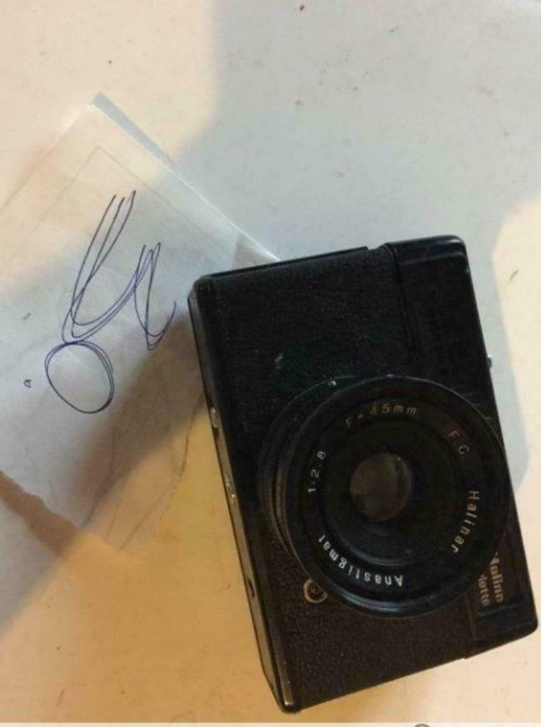 fototoestel antiek-vintage-analoog-retro, Ophalen of Verzenden, Gebruikt