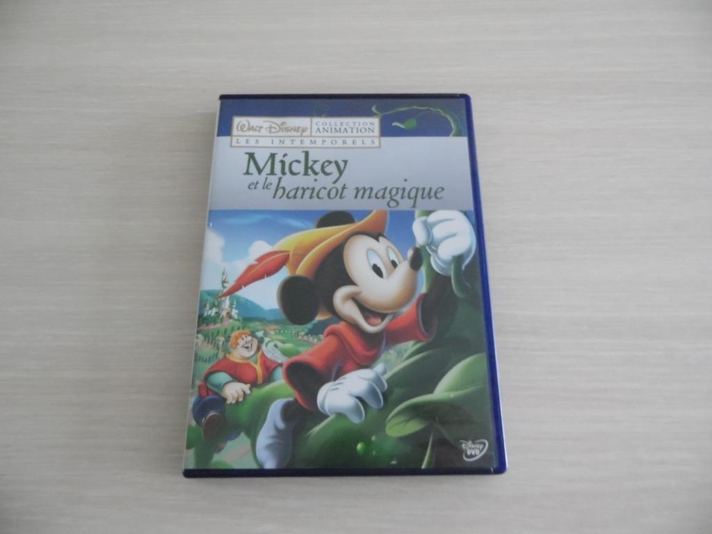 MICKEY ET LE HARICOT MAGIQUE       DISNEY, Dessin animé, Tous les âges, Américain, Comme neuf