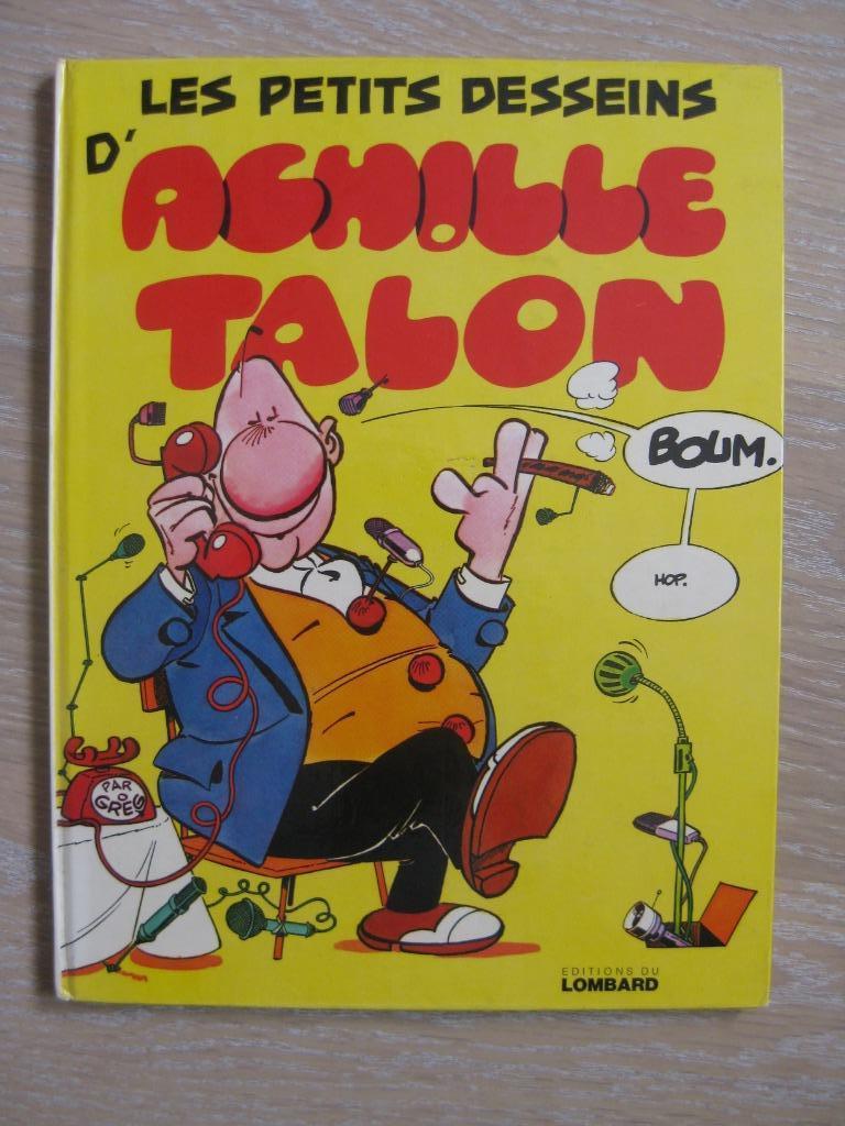 Achille Talon "Les petits desseins" Ed.O 1974 Bel état, Livres, Greg, Enlèvement ou Envoi, Une BD, Utilisé