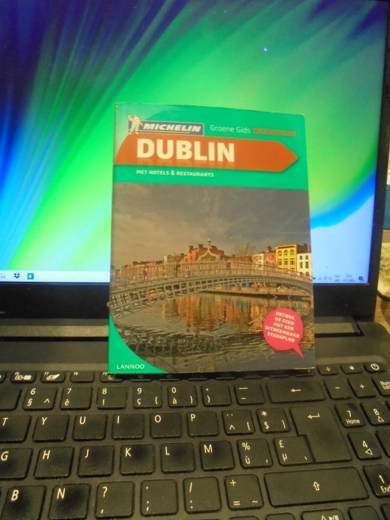 Dublin  groene gids, Michelin, Ophalen of Verzenden, Zo goed als nieuw, Reisgids of -boek