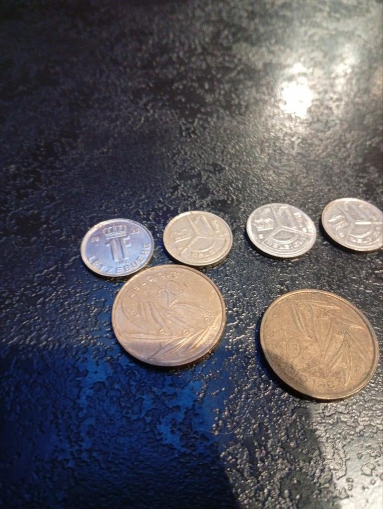 Anciennes pièce de monnaie belge, Enlèvement ou Envoi