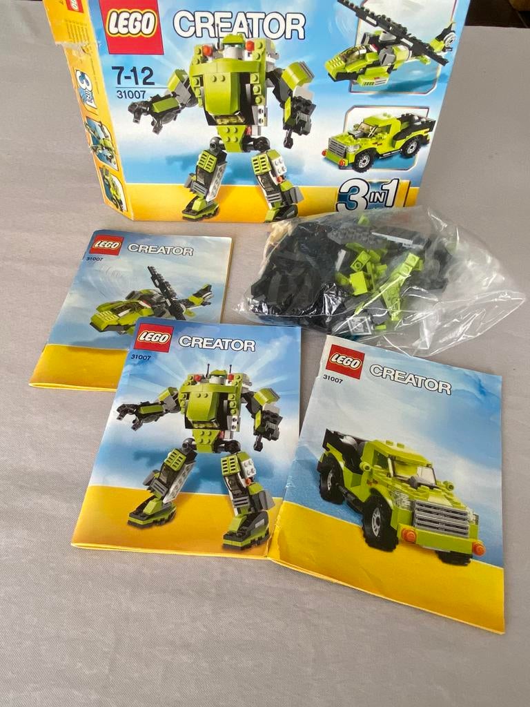 Lego Creator 31007 COMPLEET, Ophalen of Verzenden, Zo goed als nieuw, Complete set, Lego