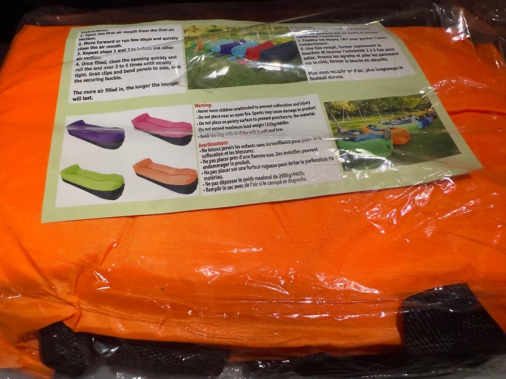 Nieuwe stoffen zitstoel voor tuin/terras/strand, Jardin & Terrasse, Chaises longues, Enlèvement ou Envoi, Neuf, Textilène