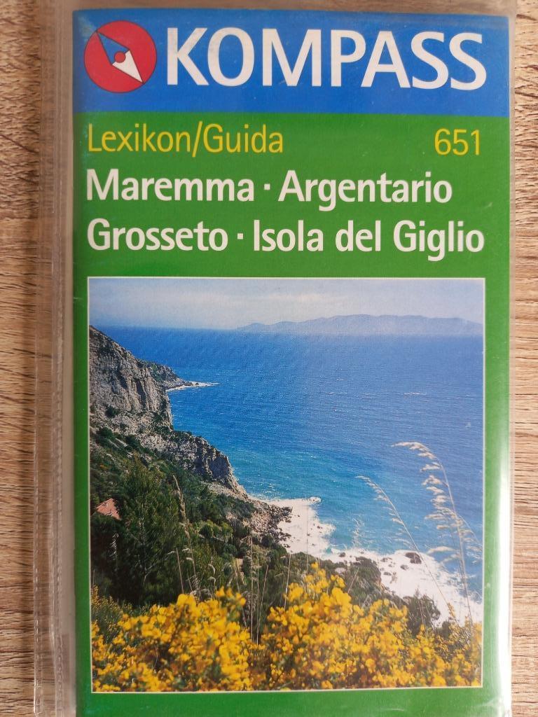 Kompass kaart Maremma, Boeken, Atlassen en Landkaarten, Ophalen of Verzenden, Zo goed als nieuw, Italië, Landkaart