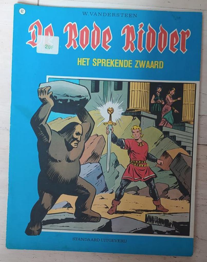 De Rode Ridder nr. 62 - Het sprekende zwaard (1974), Enlèvement ou Envoi