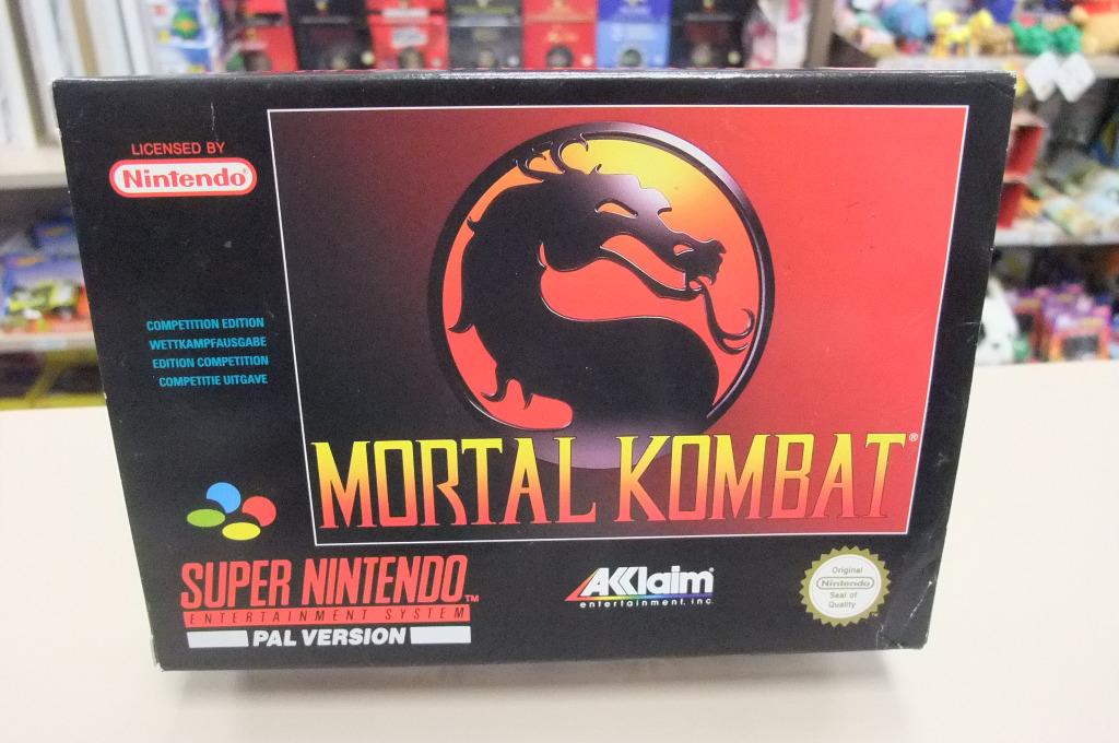 Mortal Kombat (cib) FAH Snes, Games en Spelcomputers, Games | Nintendo Super NES, Gebruikt, Vechten, Akklaim, 2 spelers