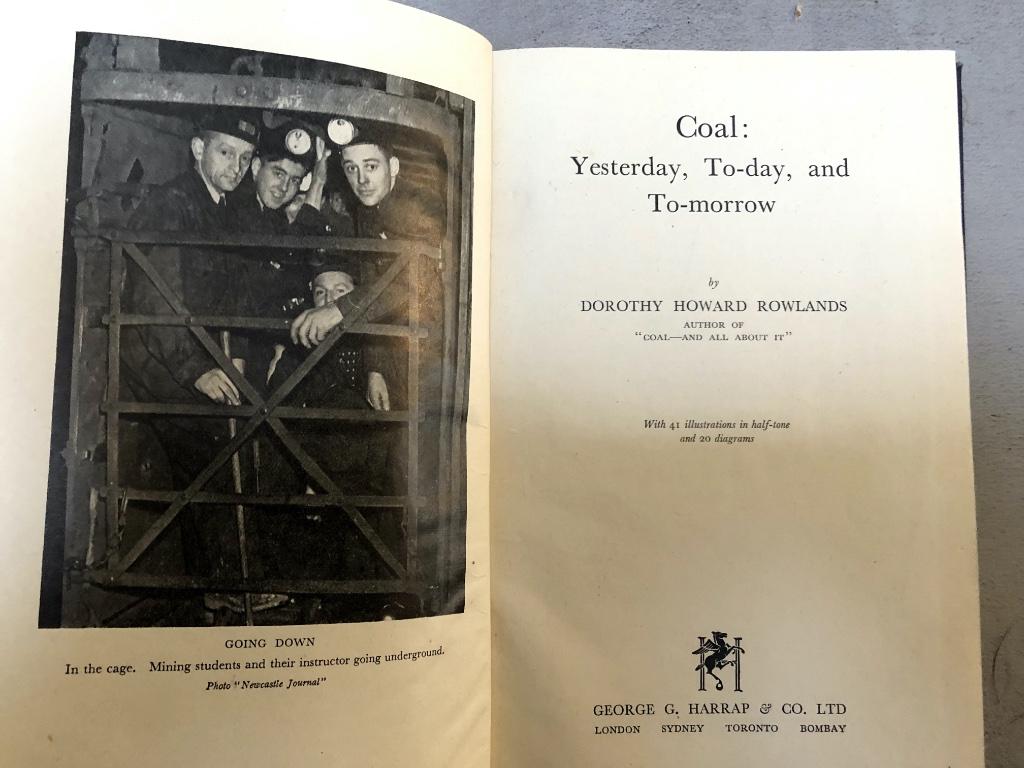 Coal : Yesterday, To-day, and To-morrow, Dorothy Howard Rowl, Livres, Enlèvement, Dorothy Howard Rowlands
