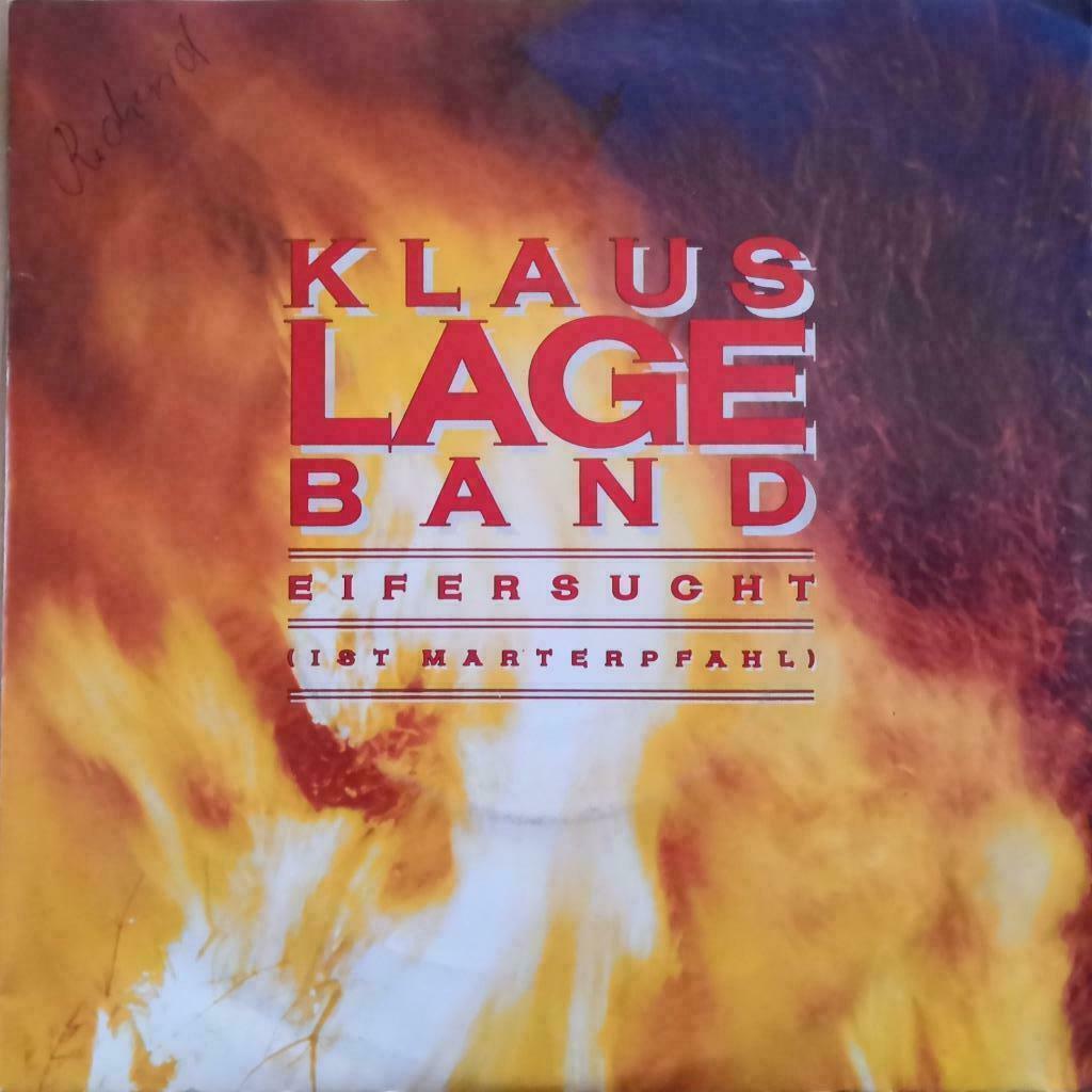 KLAUS LAGE BAND - Eifersucht (single), Enlèvement ou Envoi, Comme neuf, Rock et Metal