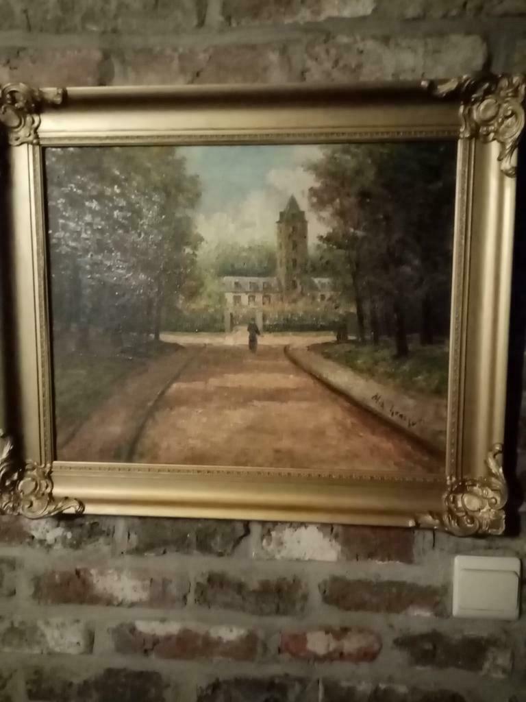 Antieke schilderij 1920-1927, Ophalen