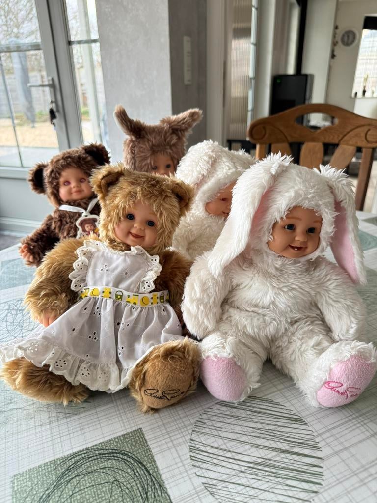 Anne Geddes poppen, Verzamelen, Poppen, Ophalen of Verzenden, Gebruikt