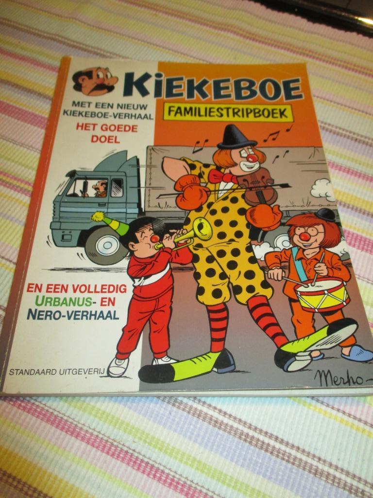 Kiekeboe familiestripboek, Boeken, Ophalen of Verzenden, Gelezen