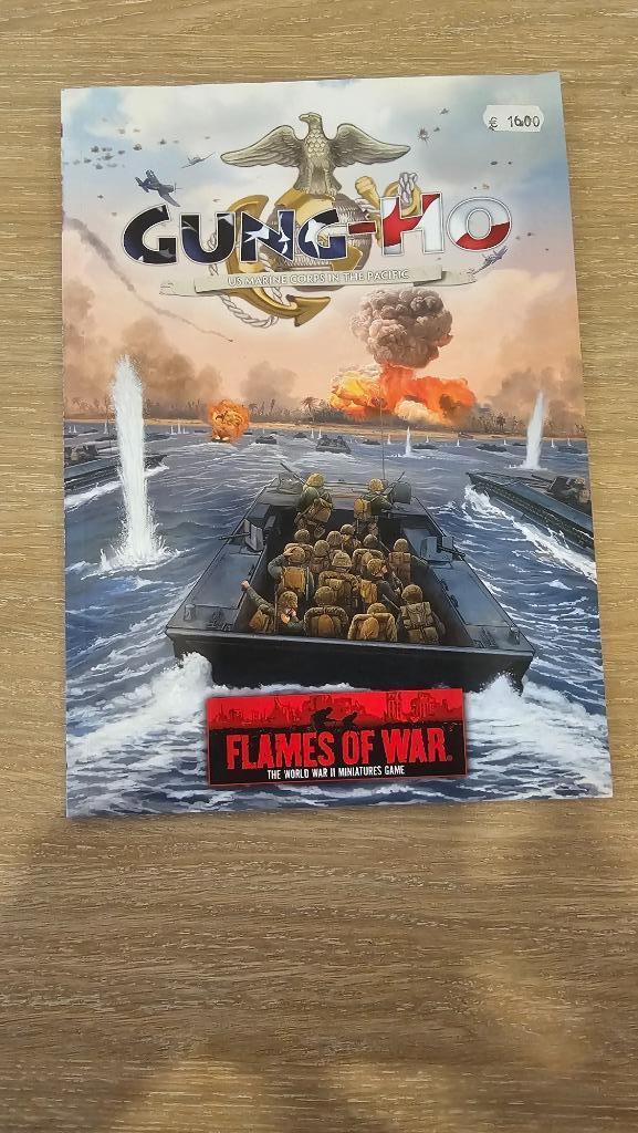 Flames of War Gung Ho boek wargaming, Hobby en Vrije tijd, Ophalen, Nieuw, Historisch, Boek of Catalogus