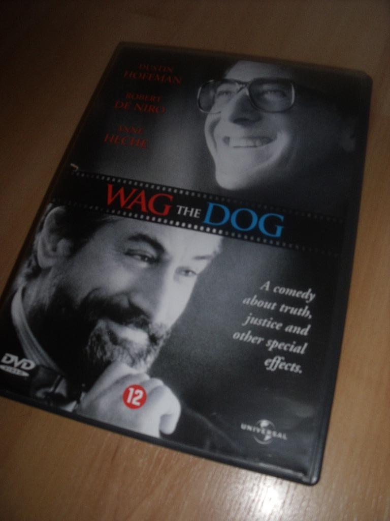 Wag the dog (Dustin Hoffman, Robert de Niro) Excellent film, Vanaf 9 jaar, Ophalen of Verzenden, Zo goed als nieuw, Komedie