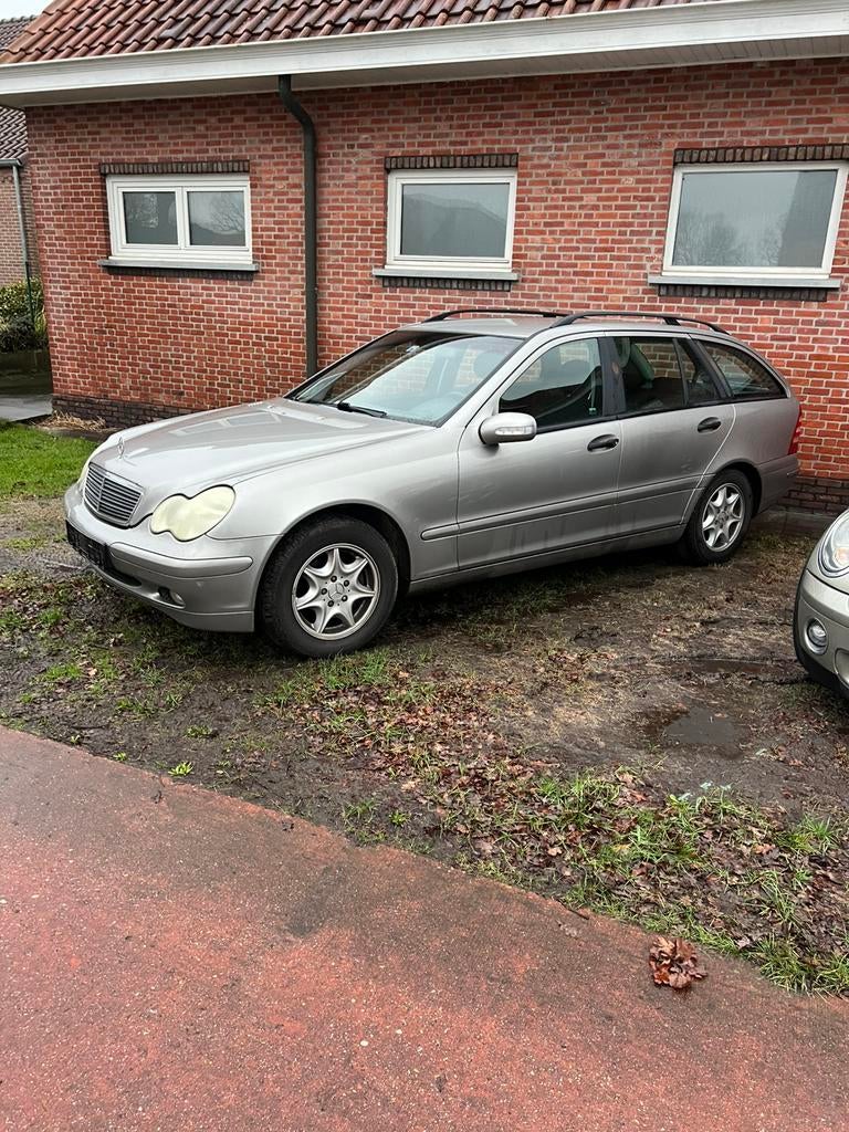 Mercedes c 180kompressor break 2003 export / handelaar, Auto's, 4 cilinders, 1799 cc, Lichtsensor, Bedrijf