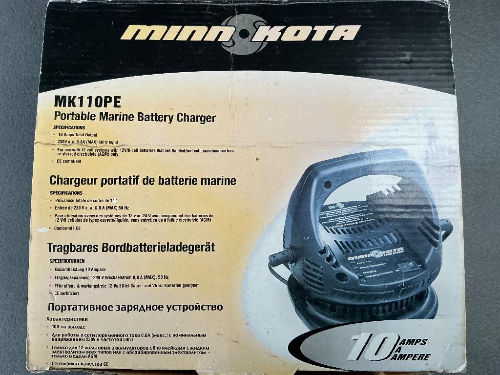 Minn Kota MK110PE lader, Ophalen, Gebruikt, Gereedschap