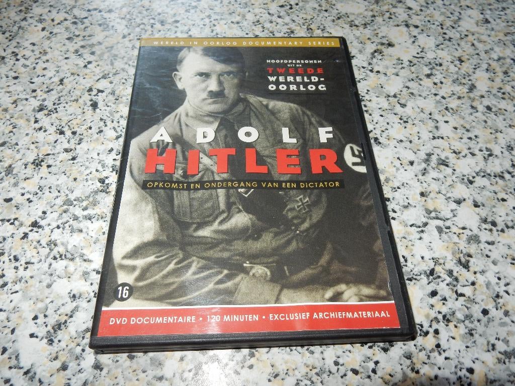 nr.2386- Dvd: adolf hitler - documentaire, Vanaf 16 jaar, Ophalen of Verzenden, Oorlog of Misdaad