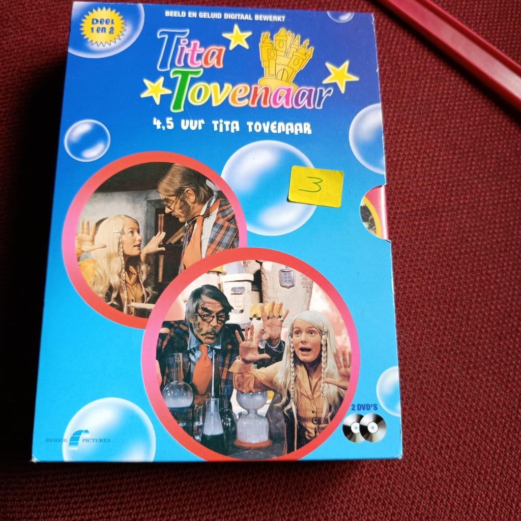 2 dvd tita tovenaar deel 1 en 2, Cd's en Dvd's, Ophalen of Verzenden, Zo goed als nieuw