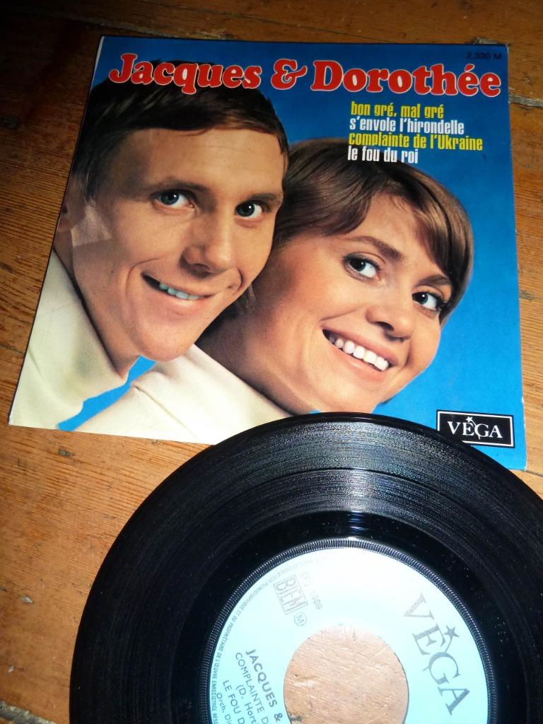JACQUES ET DOROTHEE bon gre mal gre EP 1969 zeldzame, Cd's en Dvd's, Vinyl Singles, Verzenden