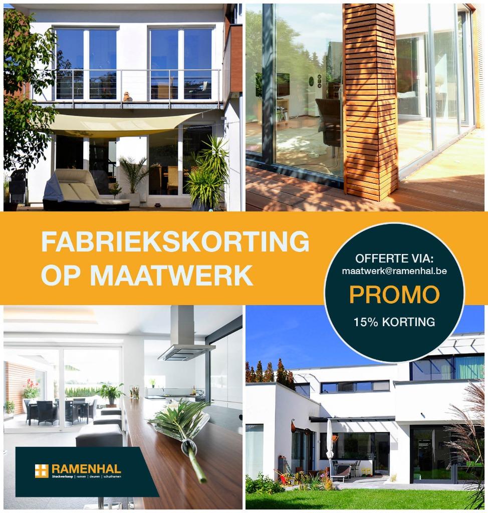 kunststof schuifraam, kunststof deur, draaikiep raam, vast