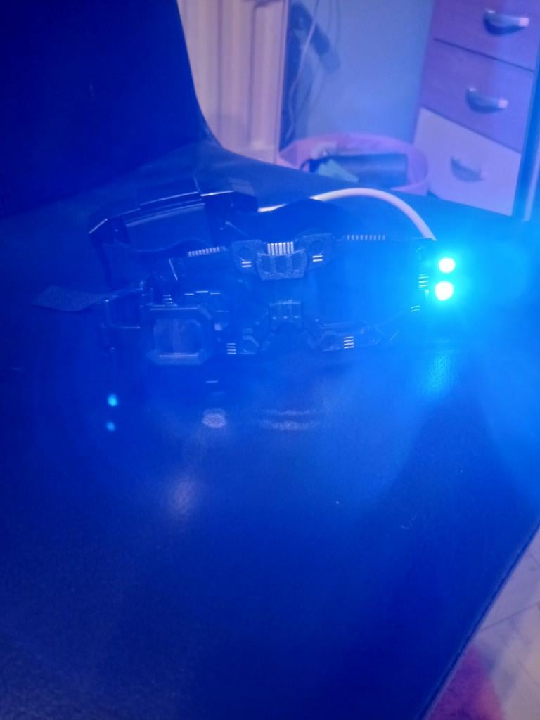 spionen lichtgevende bril, Ophalen