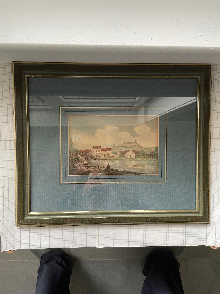 Gravure ancienne de Rochefort, Enlèvement, Gravure