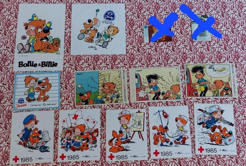 Autocollants Boule et Bill, Collections, Enlèvement ou Envoi, Bande dessinée ou Dessin animé