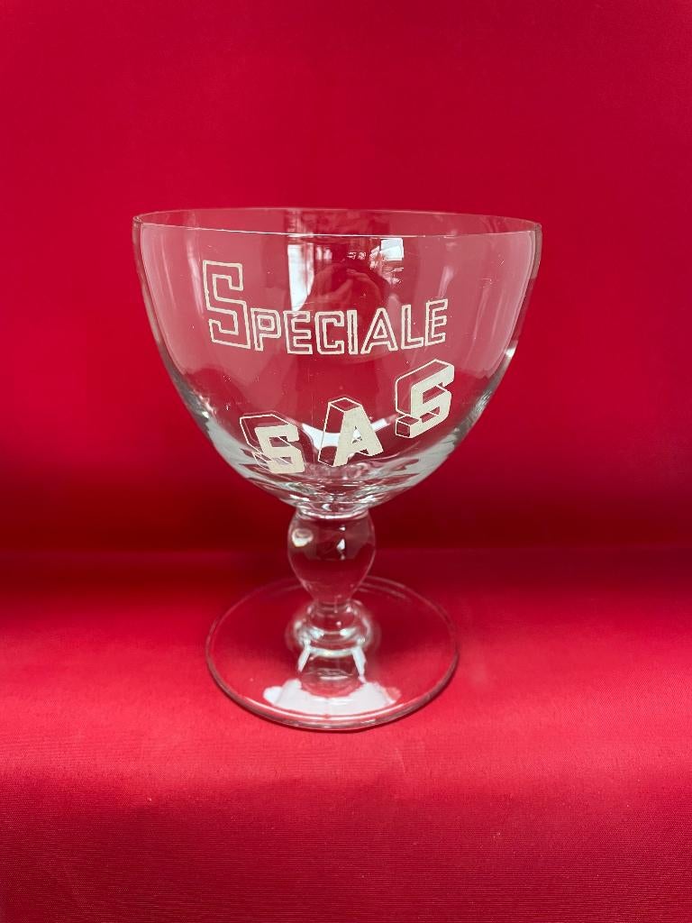 bierglas Speciale Sas, Verzamelen, Ophalen of Verzenden, Gebruikt, Glas of Glazen, Overige merken