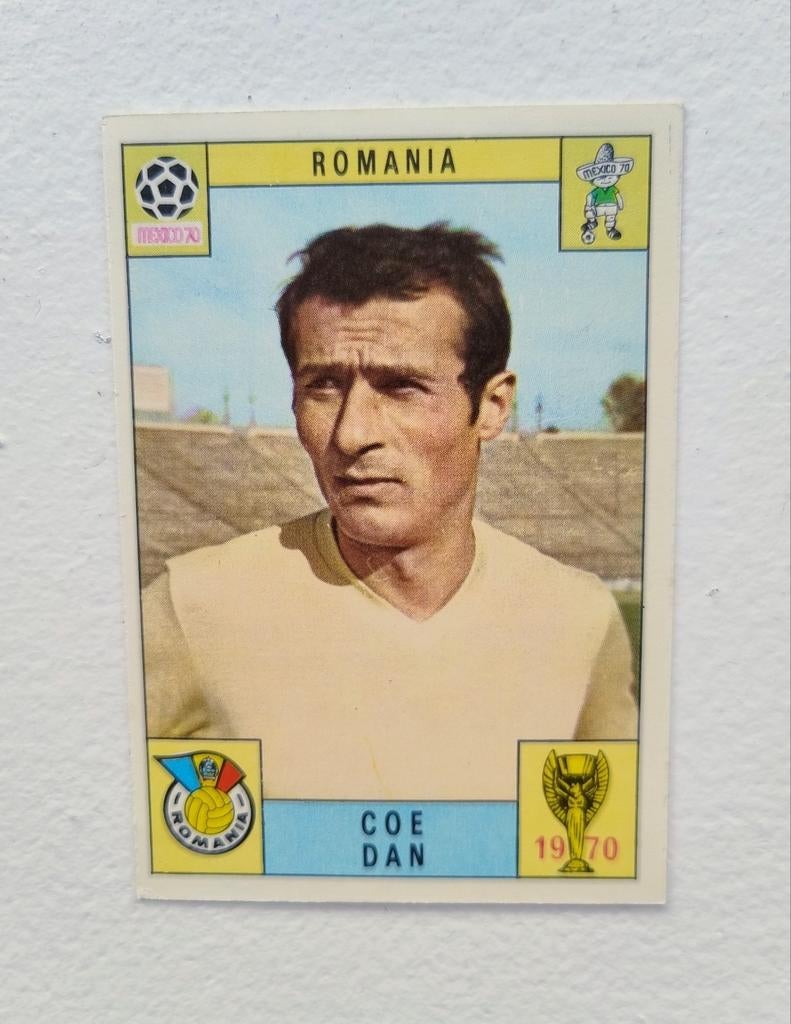 Panini Mexico 70: Romania, Coe Dan. Nooit gekleefd, Ophalen of Verzenden, Zo goed als nieuw