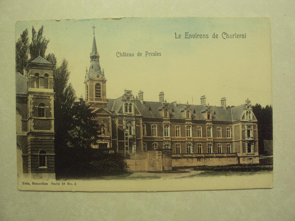 57289 - LE ENVIRONS DE CHARLEROI - CHATEAU DE PRESLES, Envoi
