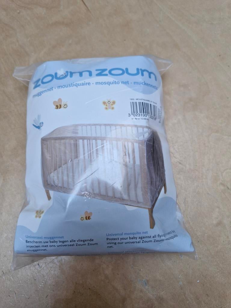 Muggennet babybed zoumzoum, Ophalen, Zo goed als nieuw