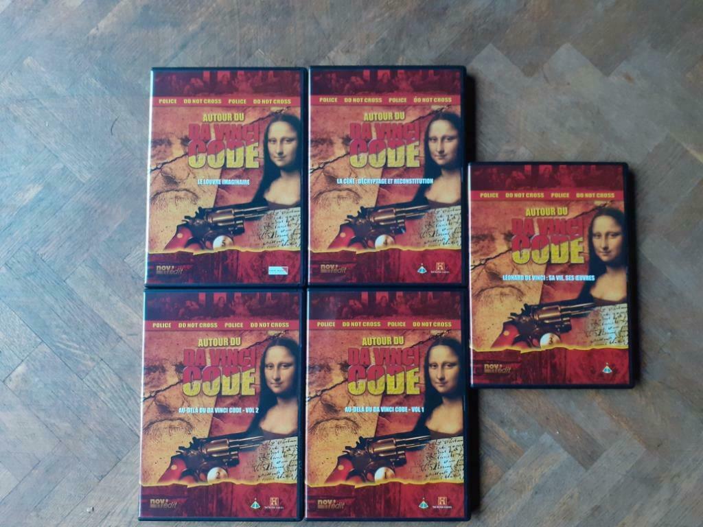 Coffret 5 DVD Da Vinci Code, CD & DVD, DVD | Thrillers & Policiers, Enlèvement ou Envoi, Comme neuf, Détective et Thriller, Coffret