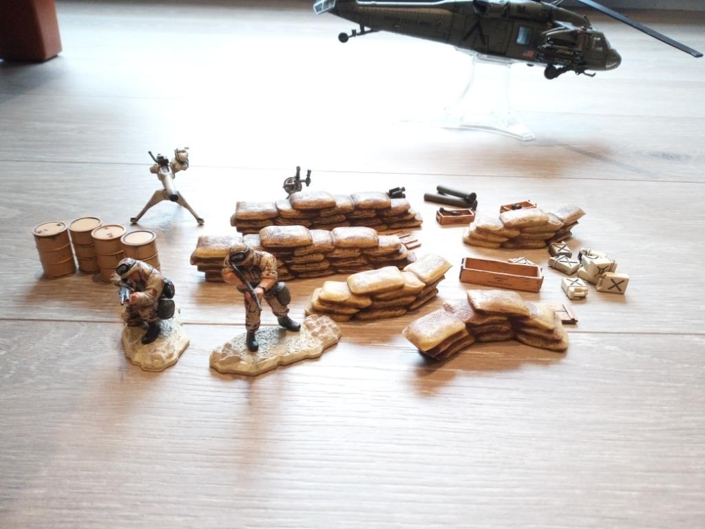 Forces Of Valor 83002 U.S. 101st Airborne Division Kuwait, Enlèvement, Utilisé, Personnage ou Figurines