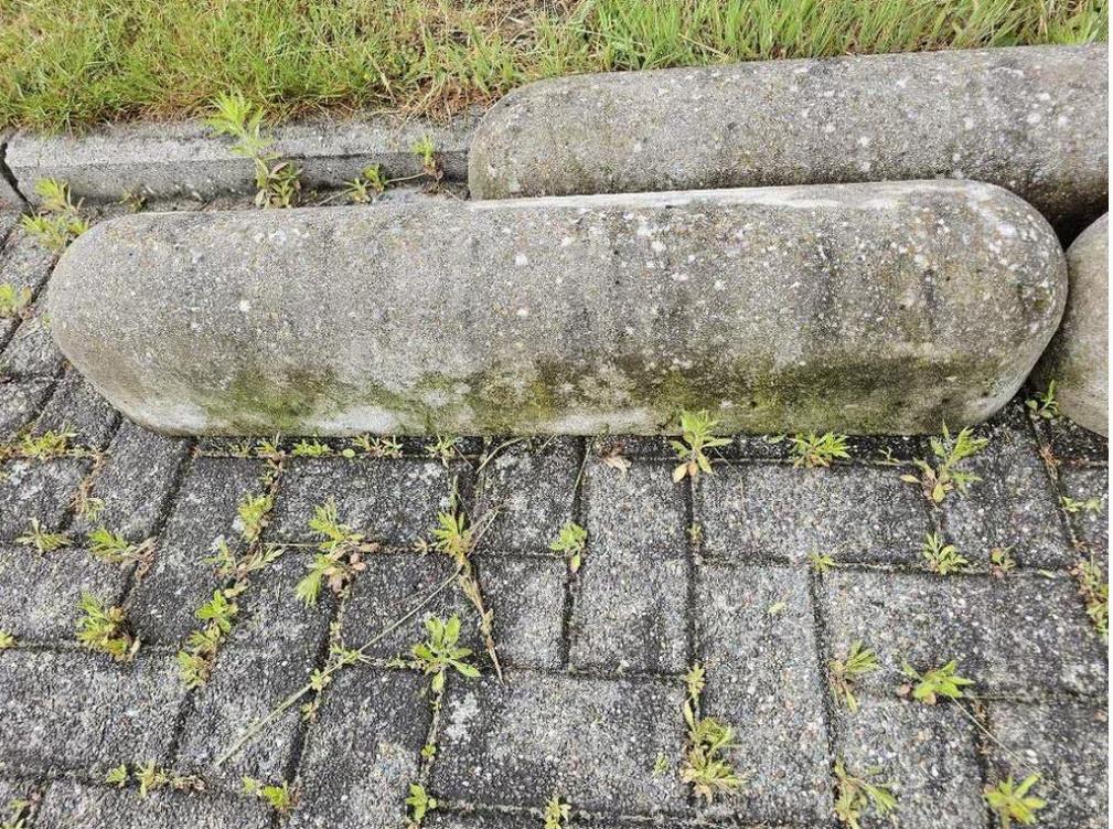 stootband parking, Tuin en Terras, Tegels en Klinkers, Ophalen, Zo goed als nieuw, Beton, Overige typen