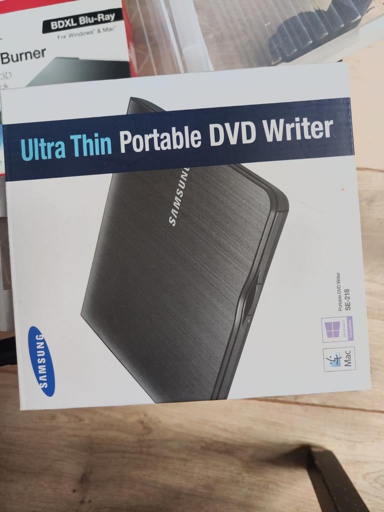 Samsung SE-218CN, Computers en Software, Optische drives, Ophalen, Nieuw, Dvd, MacOS