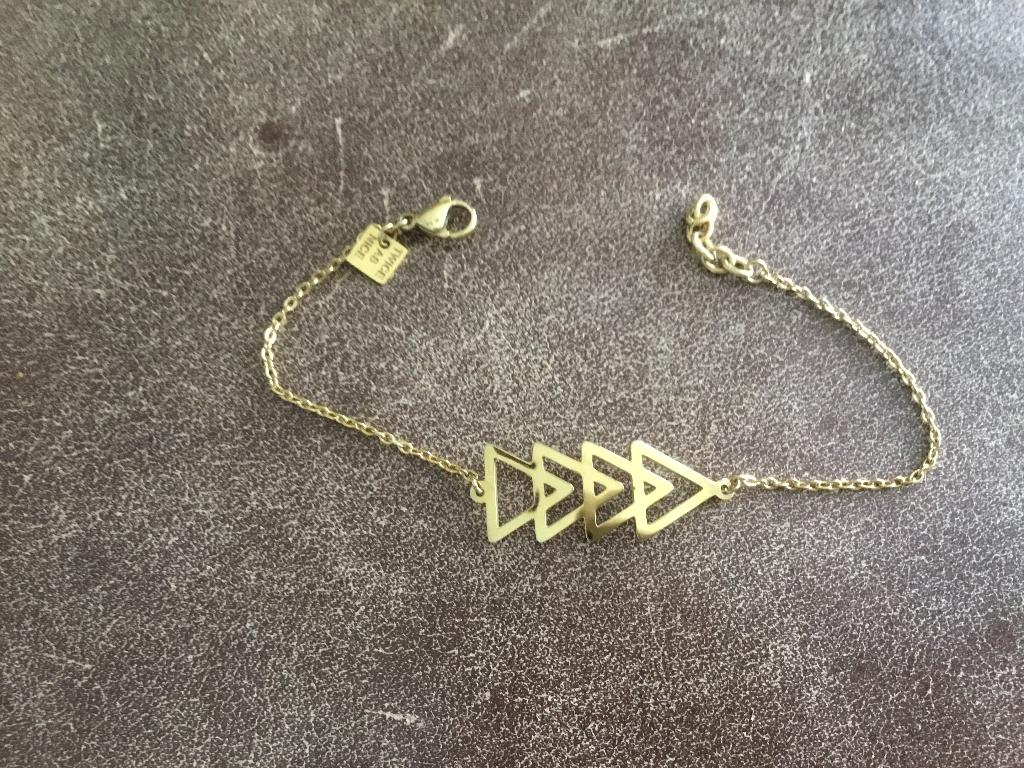 Armband twice as nice, Ophalen of Verzenden, Zo goed als nieuw, Goud