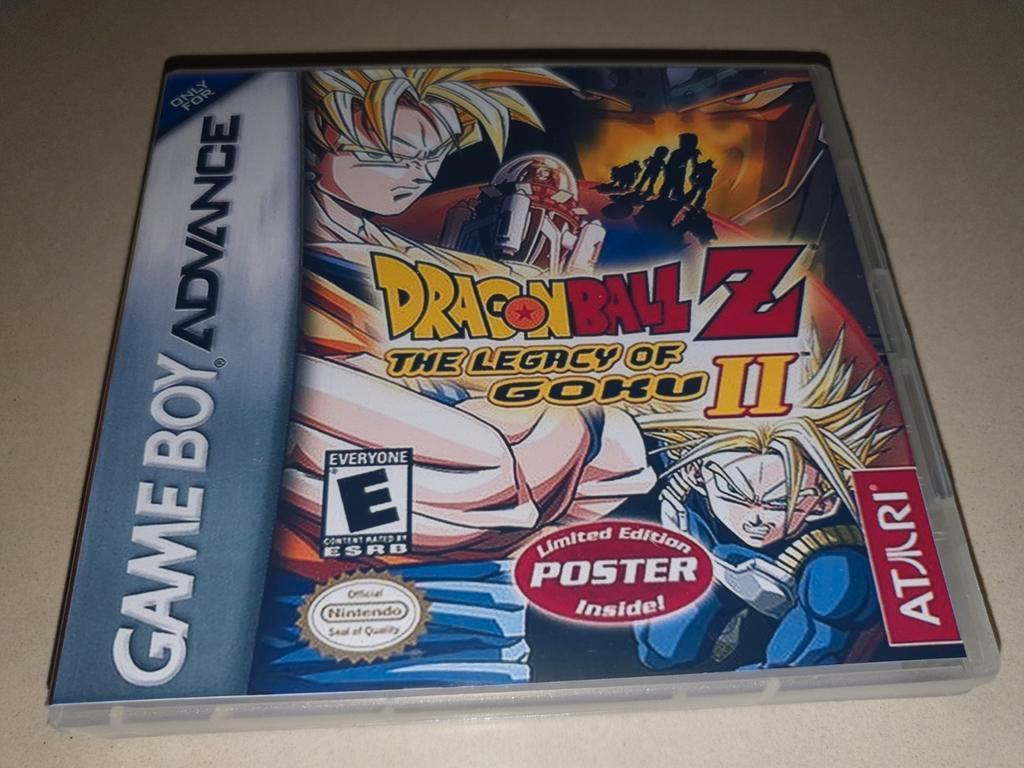 DBZ The Legacy of Goku II Game Boy Advance GBA Game Case, Games en Spelcomputers, Verzenden, Zo goed als nieuw