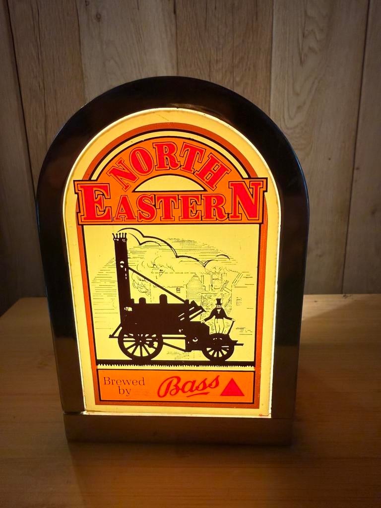 Bass north eastern lichtreclame, Ophalen of Verzenden, Zo goed als nieuw