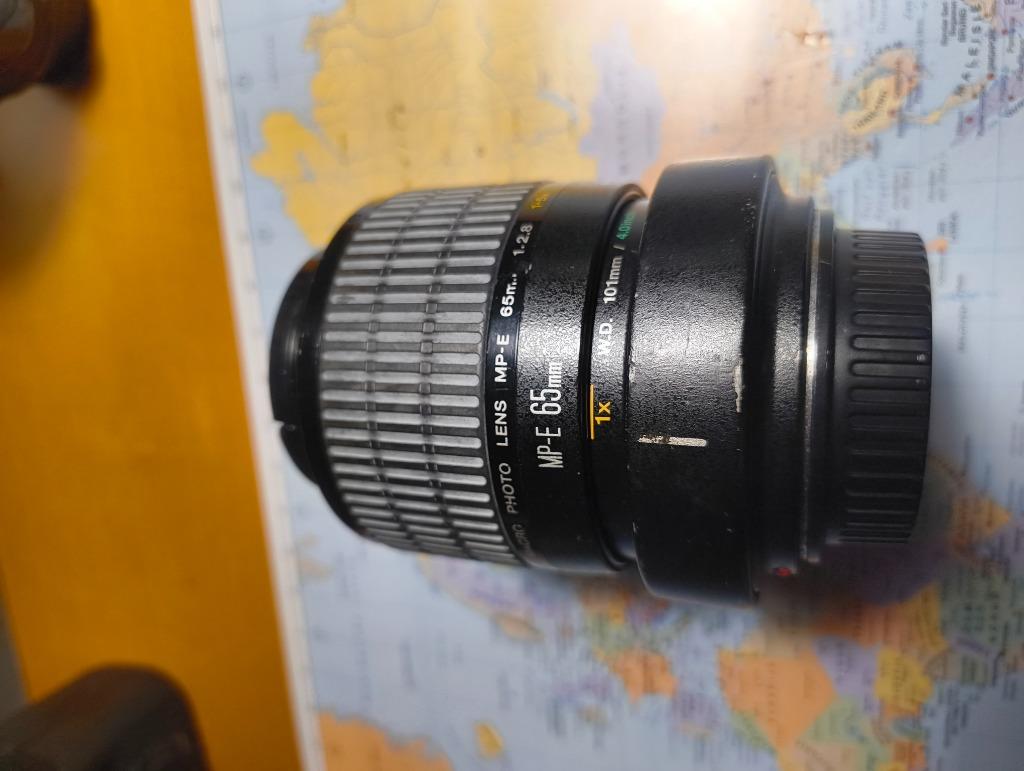 Canon MP-E 65mm F2.8, Ophalen of Verzenden, Zo goed als nieuw, Overige typen