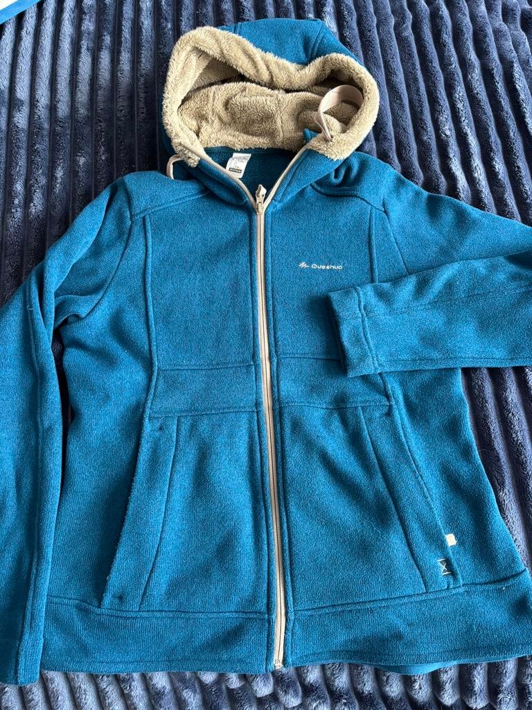 Quechua winterfleece jas LARGE, Ophalen of Verzenden, Zo goed als nieuw