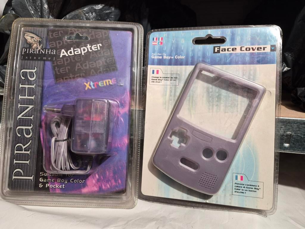 Game Boy Color oplader + beschermer nieuw, Ophalen of Verzenden, Game Boy Pocket