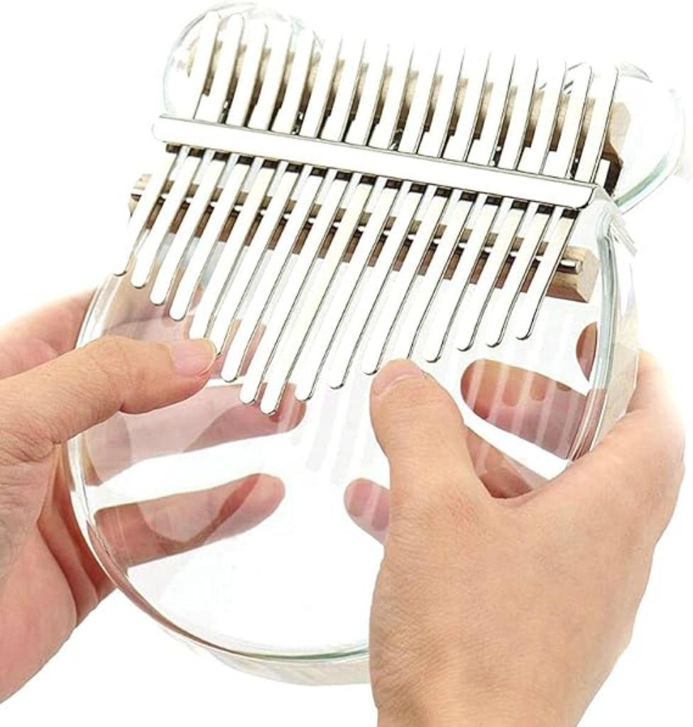 Kalimba heldere acryl vingerpiano  SNELLE GRATIS LEVERING, HELESIN, -, Verzenden, -