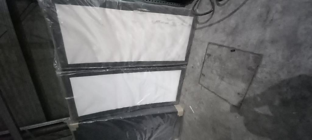 Boxspring donkergrijs, Huis en Inrichting, Slaapkamer | Boxsprings, Ophalen, Nieuw