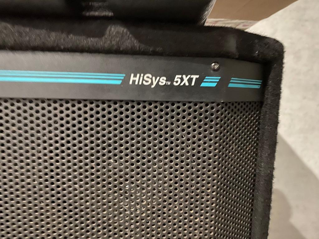 peavey boxen hisys 5XT paar van 2 stuks, Ophalen, Gebruikt, 120 watt of meer