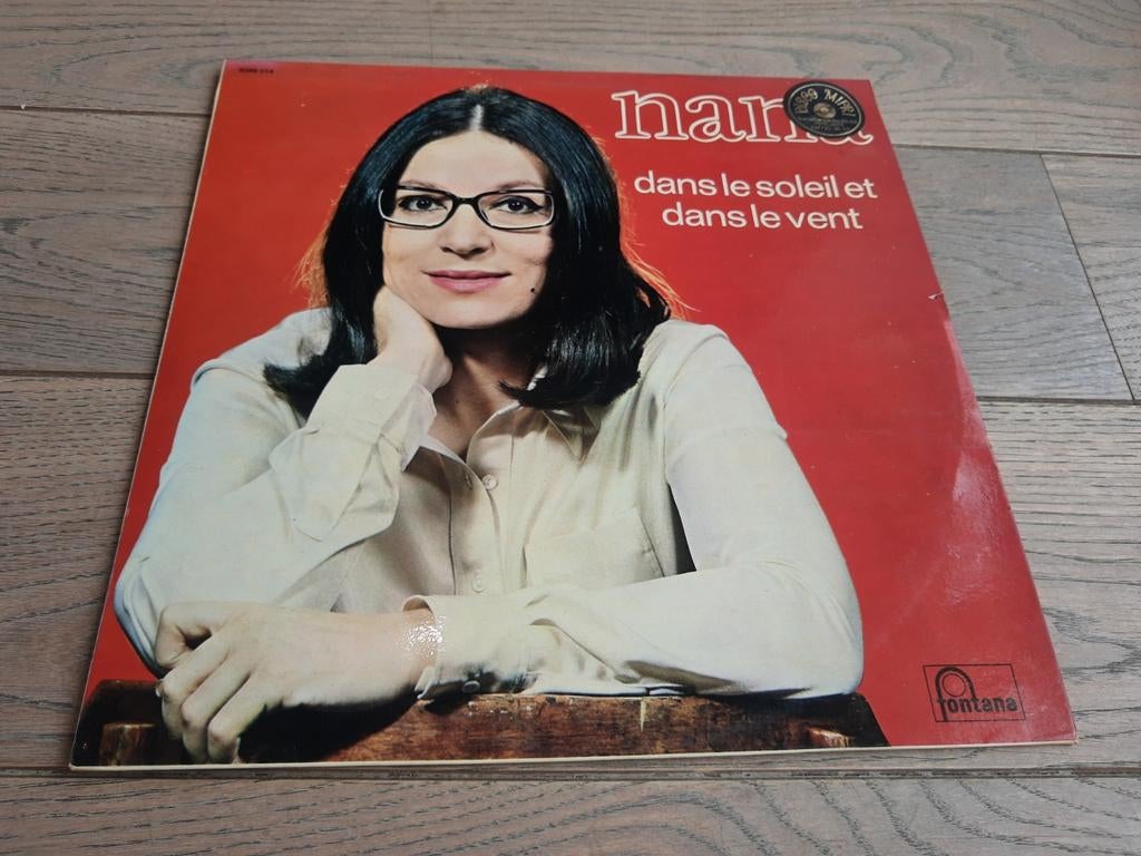 Lp : Nana Mouskouri - dans le soleil et dans le vent, Cd's en Dvd's, Ophalen of Verzenden, Zo goed als nieuw